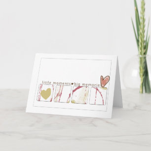 Cartes de messages simples
