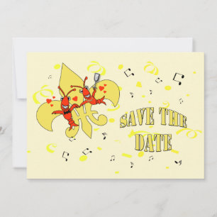 Cartes de mise en vente Crawfish Gold Fleur de Lis