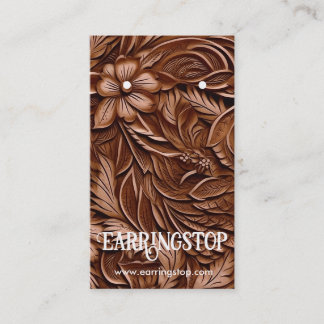 Cartes de Motif Occidental Design en cuir