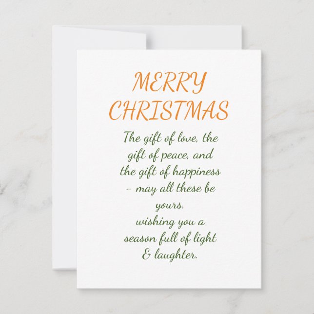 Cartes de Noël (Devant)