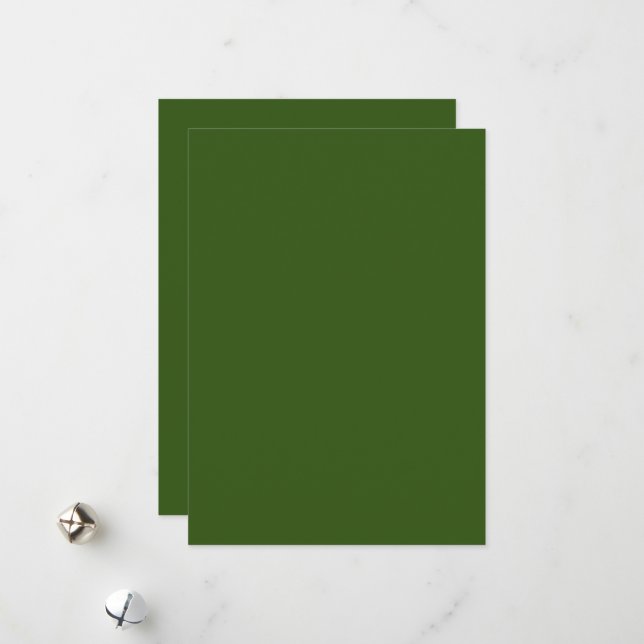 Cartes de Noël (Devant/Arrière en situation)