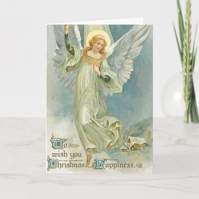 Cartes de Noël Angel (Devant)