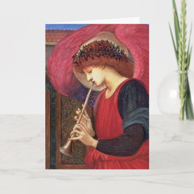 Cartes de Noël Angel - Burne-Jones - Art (Devant)