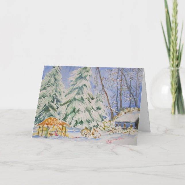 Cartes de Noël Christian (Devant)