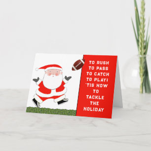 Cartes de Noël de football