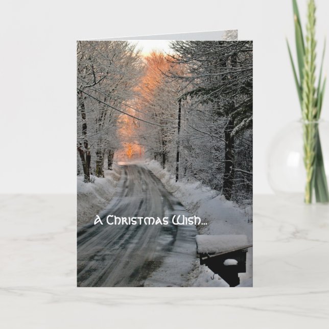 Cartes de Noël de l'espoir renouvelées (Devant)