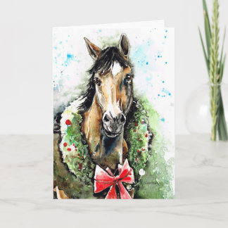 Cartes de Noël du Cheval de Vacances