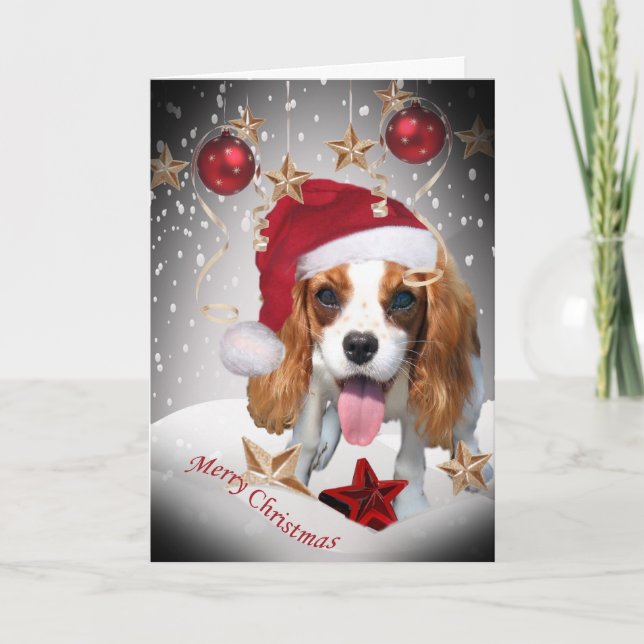 Cartes de Noël du Roi Charles Cavalier (Devant)
