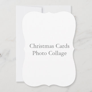Cartes de Noël en collage photo 13 x 18 cm