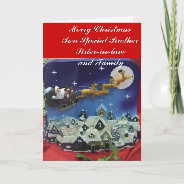 Cartes de Noël famille (Devant)