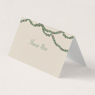 Cartes de Noël Garland