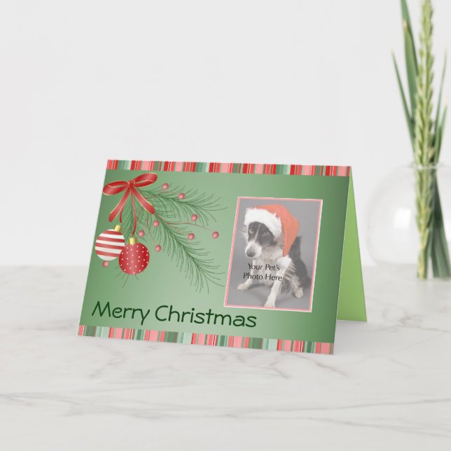 Cartes de Noël personnalisées (Devant)