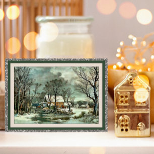 Cartes de Noël personnalisées vintages