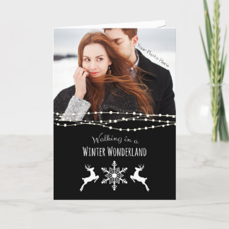 Cartes de Noël personnalisées - Winter Wonderland