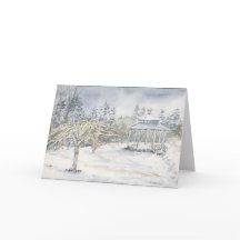 Cartes de Noël pliées