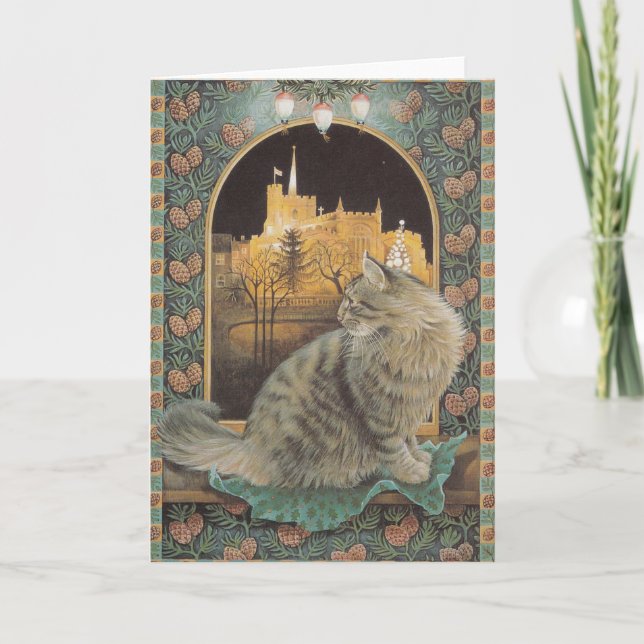 Cartes de Noël pour chats (Devant)