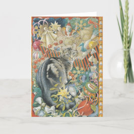 Cartes de Noël pour chats