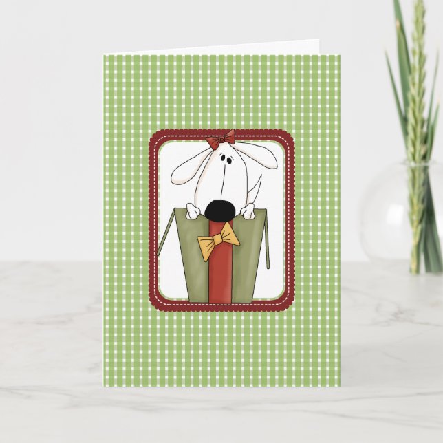 Cartes de Noël pour marionnettes (Devant)