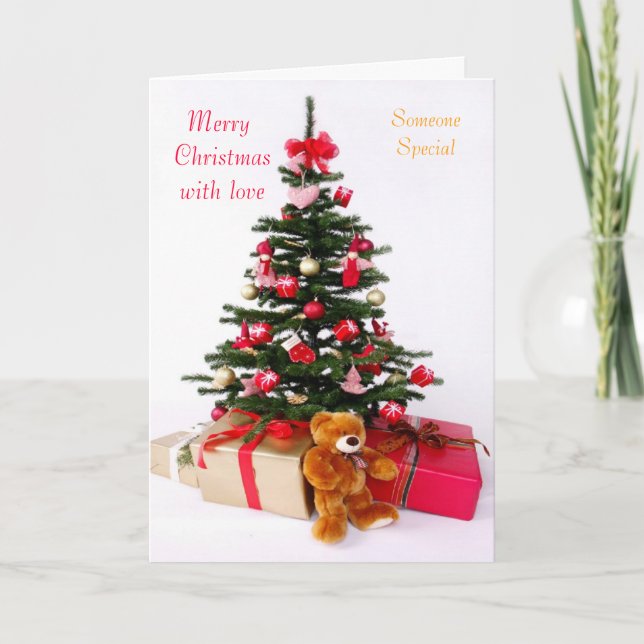 Cartes de Noël pour quelqu'un de spécial (Devant)