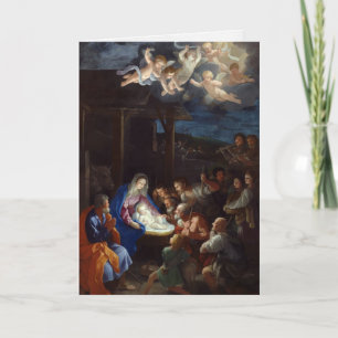 Cartes de Noël religieuses   Bergers d'adoration 3