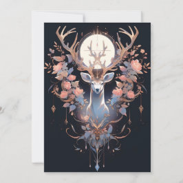 Cartes de Noël sombres Abstraites