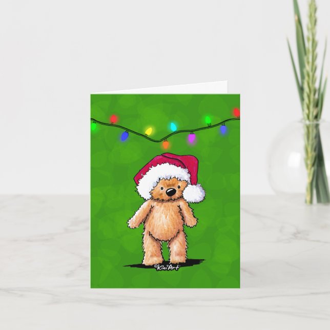 Cartes de Noël Teddy Bear (Devant)