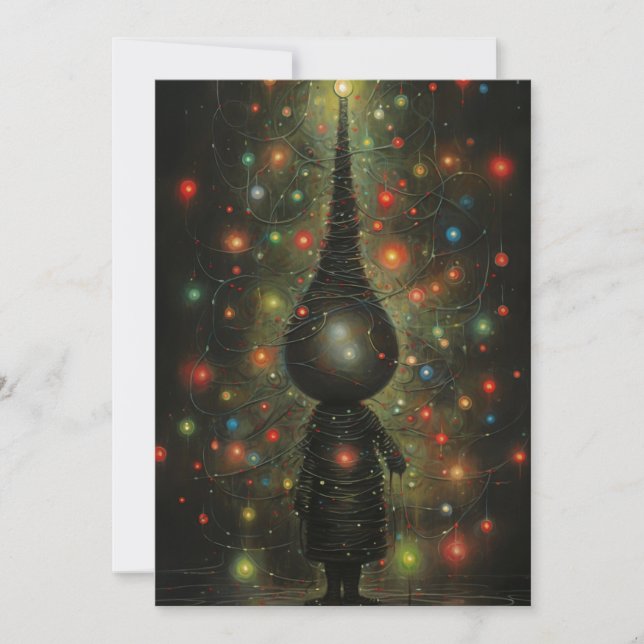 Cartes de Noël uniques - Carte de Noël imprimable (Devant)