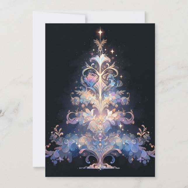 Cartes de Noël uniques - Cartes de Noël Abstraites (Devant)