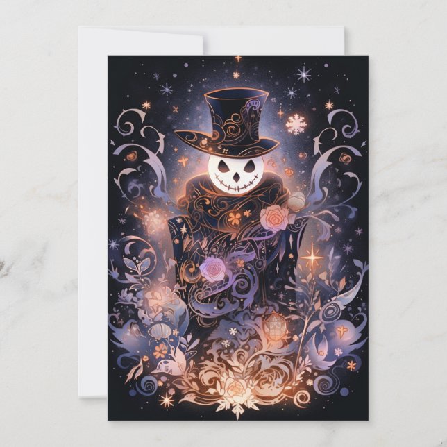 Cartes de Noël uniques - Cartes de Noël Abstraites (Devant)