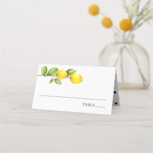 Cartes de nom de Main Squeeze Lemon