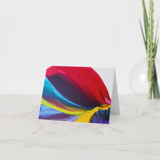 Cartes de note de Bleu de Fleur (Devant)