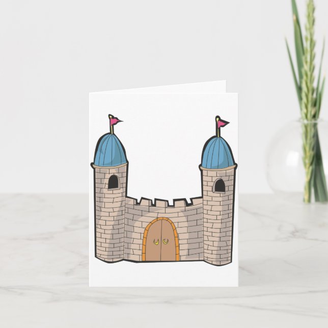 Cartes de note de château (Devant)