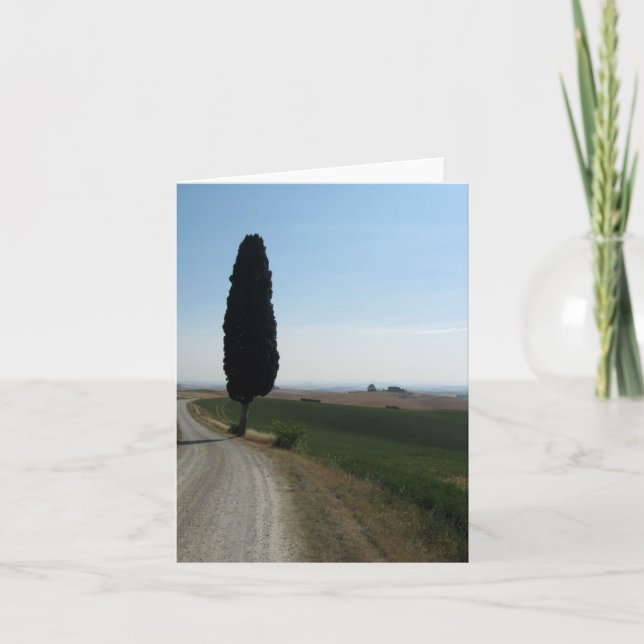 Cartes de note de Cypress italien (Devant)
