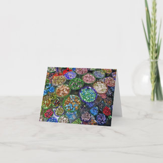 Cartes de note de la caverne de baba d'ali