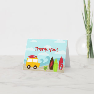 Cartes de note de Merci de fête d'anniversaire de