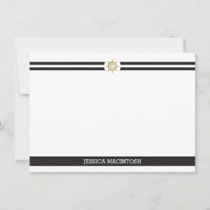 Cartes de note de roue de bateaux