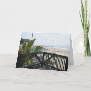 Cartes de note "de vue en cristal de crique"