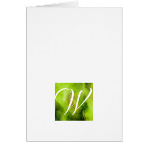 Cartes de note Monogramme Simple - Envy