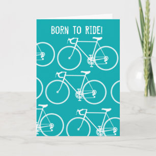 Cartes de note Vélo personnalisées