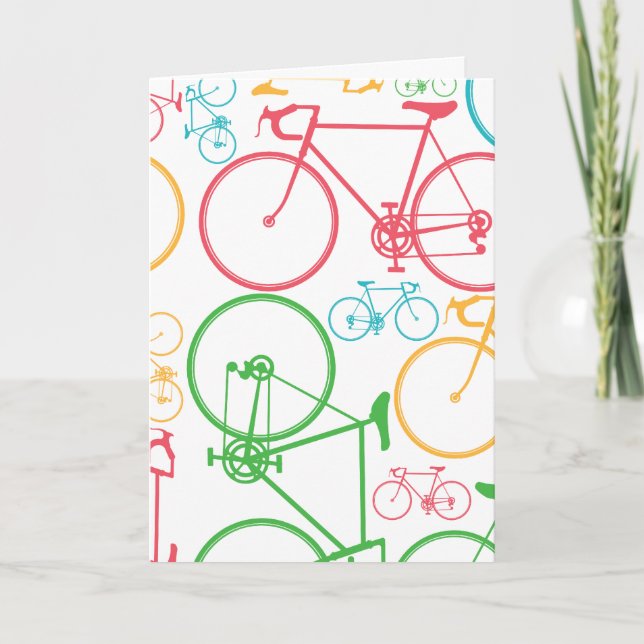 Cartes de note Vélo personnalisées (Devant)