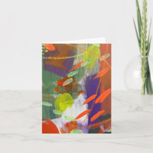 Cartes de notes avec un design Chute en automne