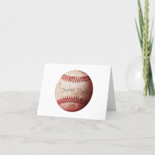 Cartes de notes de baseball Merci Cartes sportiv