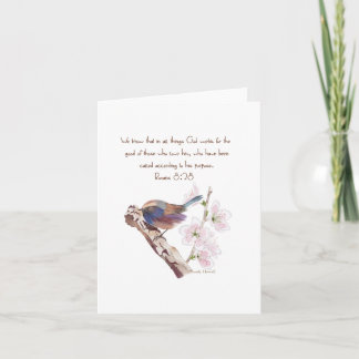 Cartes de notes de fin de Dieu