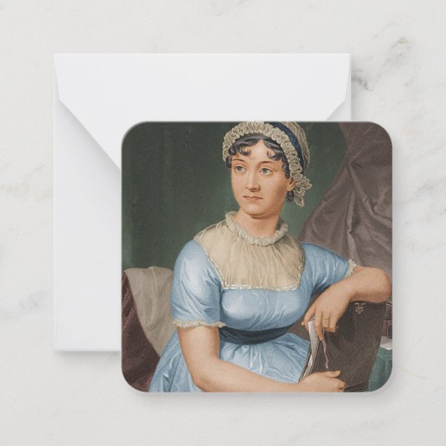 Cartes de notes de Jane Austen (Devant)