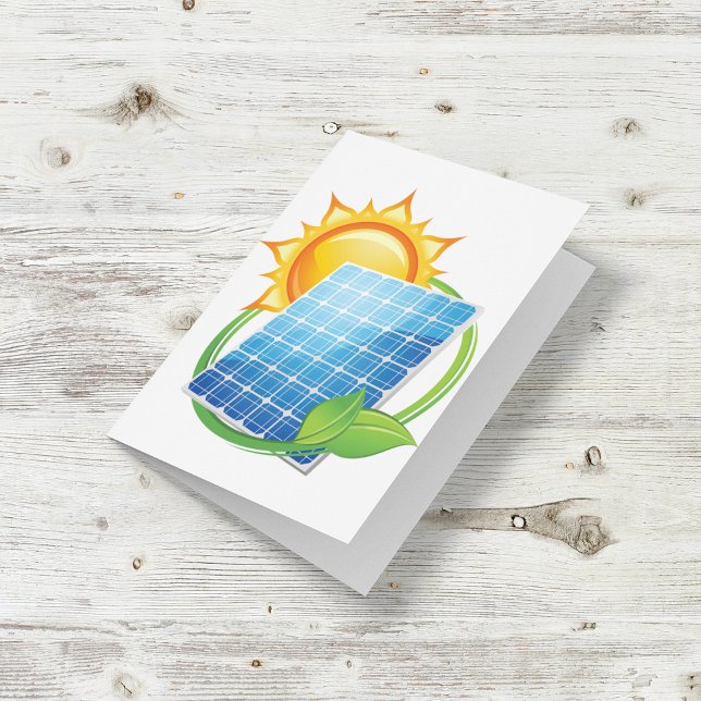 Cartes de notes d'énergie solaire (Créateur téléchargé)