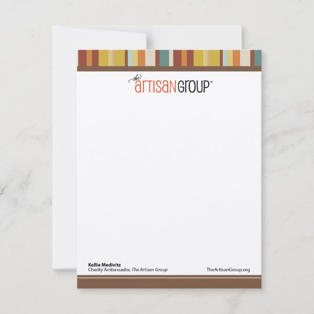 Cartes de notes du groupe artistique (Kellie) (Devant)