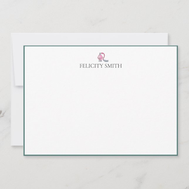 Cartes de notes Élégantes maquillages modernes et  (Devant)