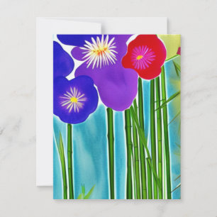 Cartes de notes en bambou