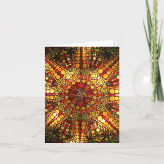 Cartes de notes en verre