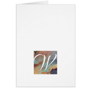 Cartes de notes Monogrammes simples - Heavenant